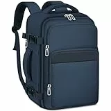 OTAHGK Mochila de Viaje Cabina Avion 40 x 20 x 25 para Ryanair Equipaje de Mano Maletas de Cabina Bolsa de Viaje Hombre Mujer Mochila Informal para computadora portátil -Azul
