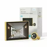 EZVIZ Mirilla Digital de Puerta con Pantalla a Color de 4.3'' Cámara Video Inalámbrico 1080P,Vista en Vivo 146°,Batería Recargable 2200mAh,WiFi 2,4GHz,NO Detección de Movimiento,NO Visión Nocturna,CP2