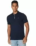 JACK & JONES Jjepaulos Polo Ss Noos, Polo Hombre, Navy Blazer/Tonal/True Red/Slim, L