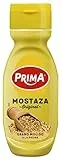 Prima Mostaza sabor intenso y único. Elaborada con semillas de mostaza. 265 g