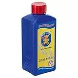PUSTEFIX Botella de Recarga Mini I 250 ml de líquido para Burbujas I Burbujas I Burbujas para Bodas, cumpleaños Infantiles, Despedidas de Soltero I Burbujas para niños y Adultos
