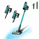 Cecotec Aspiradora Escoba Sin Cable Conga Rockstar 1500 Horizon X-Treme XL. 215W Potencia Total, Autonomía 60min, Cepillo Mixto, 2 Modos de Succión, Parallel Cyclone System, Depósito 600ml