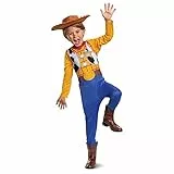 Disney Toy Story - Disfraz Woody Licencia Oficial Disney - Disponible en Tallas XS, S, M - Para Niños de 7 a 8 Años