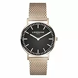 Liebeskind LT-0098-MQ, Reloj Mujer, Ip Oro Rosado Y Negro., 34 mm