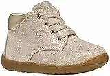 Geox B Macchia Girl, First Walker Shoe Bebé-Niñas, Beige, 24 EU