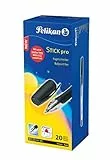 Pelikan 912303 - Pack de 20 bolígrafos, color negro