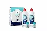 Avizor Ever Clean Plus | Solución Potente de Desinfección Intensiva para Lentes de Contacto | Limpieza Profunda con Comprimidos | Formato 2x350ml + 90 comprimidos