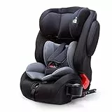 Star Ibaby City Fix HQ - Silla de coche Isofix grupo 1 2 3 Gris/negro i-Size ECE R129