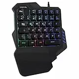 LOGILINK Teclados Marca Modelo Keyboard One-Hand-Gaming mit RGB - ID0181