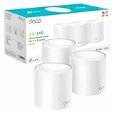 [Nuevo] TP-Link Deco X1500 (3-Pack) - Sistema WiFi 6 Mesh IA, AX1500 Doble Banda 2.4 GHz/5 GHz, Cobertura hasta 520 m2, 3X Puertos Gigabit por Unidad, 160MHz, ODFMA, 1024QAM, Control Parental