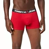 Tommy Hilfiger Hombre Bóxer Trunk Ropa Interior, Rojo (Primary Red), S