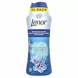 Lenor UNstoppables Perlas de Perfume para la Ropa, 41 Lavados (495g), Suavizante con Fragancia Frescor de Abril, Potenciador de Frescor