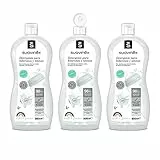 Suavinex, Detergente para Biberones y Tetinas. Pack de 3 (500 ml x 3). Limpia biberones, tetinas, chupetes y accesorios. Sin perfume. No deja residuos. Textura Gel. 96% Ingredientes de Origen Natural