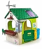 FEBER - Casa Eco House, Versión Previa, Casita de Jardín Educativa con Juegos Ecológicos, Jardinera Urbana, 2 Papeleras, Molino, para niños y niñas Amantes de la Naturaleza,2 años, Famosa (800013004)