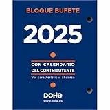 Dohe - Taco Sobremesa 2025 - Calendario en Español, Formato Día Página, 12 Meses de Enero a Diciembre, Tamaño 8,5x11 cm, Material de Oficina
