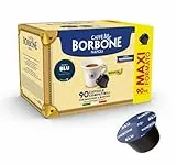 Caffè Borbone Mezcla de Café Azul - 90 cápsulas - Compatibles con las Máquinas de Café de la marca Nescafè* Dolce Gusto*