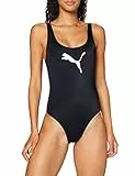 PUMA Swimsuit 1000 Traje de baño, Negro (Black), XL Mujer