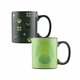 Paladone Taza de café de cerámica que cambia de calor | Producto oficial de One Cute Accessories, PP8971XB, multicolor