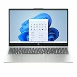HP 15-fd0187ns - Ordenador portátil de 15.6' FHD (Intel N100, 8GB RAM, 256GB SSD, Intel UHD, Windows 11) Plata - Teclado QWERTY Español