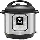 Instant Pot Olla a presión inteligente Duo 7 en 1, 5.7 L - Olla arrocera de cocción lenta -Sartén para saltear, yogures, vaporizador y calentador de alimentos, acero inoxidable cepillado