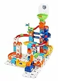 VTech Marble Rush Adventure Set S100, Circuito de canicas Interactivo para niños +4 años, versión ESP