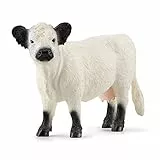 Schleich 13960 Vaca Galloway, a Partir de 3 años, Farm World - Figura, 4 x 13 x 9 cm