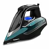 Cecotec Plancha Ropa de Vapor Anodizada Fast&Furious 6060 Ultra. 3100 W, Bomba de Agua Automática Integrada, Apagado Automático, Vapor continuo de 75 g/min, Sensor Táctil y Pantalla LCD