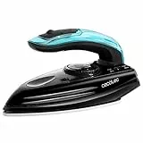 Cecotec Plancha de Viaje Fast&Furious 4000 Travel. 1200 W, Vapor Continuo 20g/min, Golpe de Vapor 65g/min, Ajuste Temperatura, Adaptable a Varios voltajes, Incluye Bolsa de Viaje
