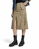G-STAR Para Mujer Falda Utility, Marrón (Coriander D24422-D308-G290), 30