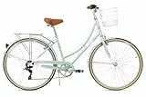 FabricBike Step City (Mint Green + Cesta)