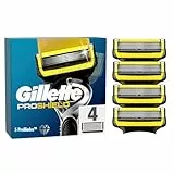 Gillette ProShield Cuchillas de Afeitar Hombre, Paquete de 4 Cuchillas de Recambio (el embalaje puede variar)