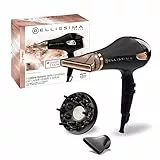 Bellissima Imetec My Pro Ceramic P5 3800, Secador de Pelo Profesional para Cabellos Suaves y Brillantes, Tecnología Cerámica, 2300 W, Boquilla Ultraestrecha, Difusor, Tecnología de Iones
