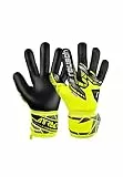 Reusch Attrakt Silver - Guantes de Portero Transpirables para Hombre y Mujer, Guantes de fútbol para Adultos, adecuados para Todas Las Condiciones climáticas y Superficies de Campo de Juego