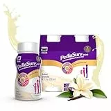 PediaSure drink – Sabor Vainilla – Complemento Alimenticio para Niños, con Proteínas, Vitaminas y Minerales – Pack de 4 Botellas x 200 ml