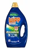 Wipp Express Limpieza Profunda Higiene y Antiolores (55 lavados), detergente líquido quitamanchas para lavadora, para coladas higiénicamente limpias