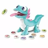 VTech - Glotón mi ajolote malote, Mascota interactiva, Juguete Educativo con Luces LED, Respuesta táctil, Actividades didácticas, Regalo niños +2 años, Versión ESP