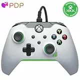 PDP Wired Video Game mando Neon White for Xbox Series X|S, Gamepad, Gaming mando, Xbox One, Officially Licensed