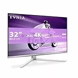 Philips EVNIA 32M2N8900 Monitor Gaming 32' UHD, 240Hz, QD-OLED, 0.03 ms GtG, HDR400 TrueBlack, Adaptive Sync., G-Sync Compat., Altavoces, Altura Ajustable (2X HDMI 2.1, 1x DP 1.4, USB-C) Blanco