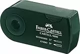 Faber-Castell 582800 – Sacapuntas doble (9000, color verde