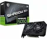MSI GeForce RTX 5050 8G Shadow 2X OC - Tarjeta gráfica