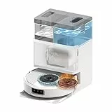 iRobot Roomba Plus 505 Combo con Base AutoWash multifunción y autolimpiable, mopas DualClean con PerfectEdge, PrecisionVision IA, Clearview Pro LiDAR, Secado Aire Caliente mopas, 75 días autovaciado_B