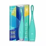 FOREO ISSA 4 Smile cepillo de dientes sónico compacto, portátil, con cabezal híbrido 4 en 1, silicona suave, limpieza dental, batería USB 265 días, recambio cada 6 meses