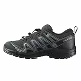 SALOMON XA Pro V8 Waterproof, Zapatillas Niños, Black Turbulence Quarry, 38 EU