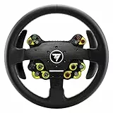 Thrustmaster EVO Racing 32R Leather, Aro de Volante Redondo Forrado en Cuero y Buje Desmontable, para PC y Consolas