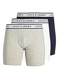 JACK & JONES JACSOLID Boxer Briefs 3 Pack, Bóxer,