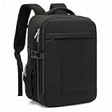 Xkdoai Mochila Viaje Cabina Avion 40x20x25 para Ryanair Equipaje de Mano Airback Mochila con Bolsa Antirrobo y Orificio de Carga Maletas de Viaje para Ryanair Vueling