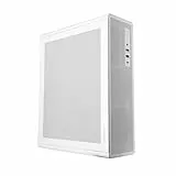 Tacens AEROSLIM500, Caja PC MicroATX, Paneles Mesh Antipolvo, Fuente Alimentación TFX 500W, Ventilador Frontal FDB 90mm, Minitorre Slim Compatible con MicroATX y Mini-ITX, USB-C y USB 3.0, Blanco