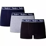 Pepe Jeans Pepe Solid TK 3P - Traje de baño para Hombre, Color Negro (Negro), Talla XL