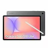 Samsung Galaxy Tab S10 Lite 256 GB - Tablet con IA, Incluye S Pen, 6 GB Memoria, Pantalla 10,9', Batería de Larga Duración, Color Gris, Garantía del Fabricante 3 Años + 1 Año Extra (Versión Española)