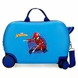 Joumma Marvel Spiderman Action Maleta Infantil Azul 45x31x20 cms Rígido 1,8 kgs Cierre de combinación Lateral ABS 1,8 kgs 27,9L Equipaje de Mano